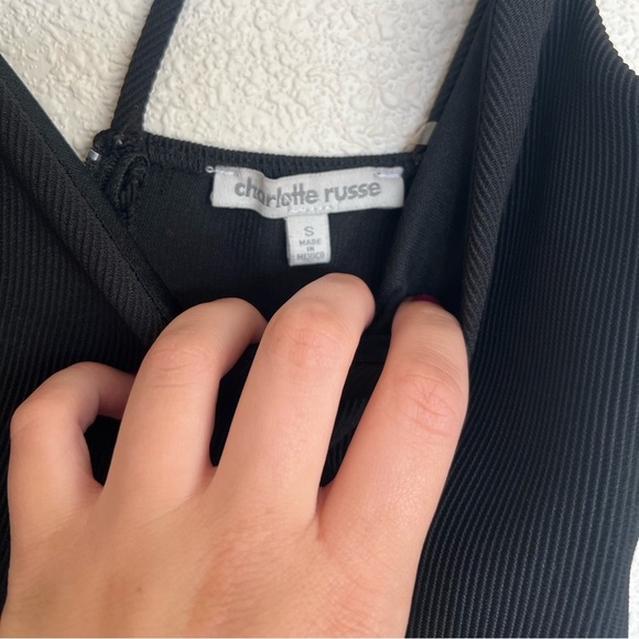 Charlotte Russe black fitted dress - Picture 3 of 3